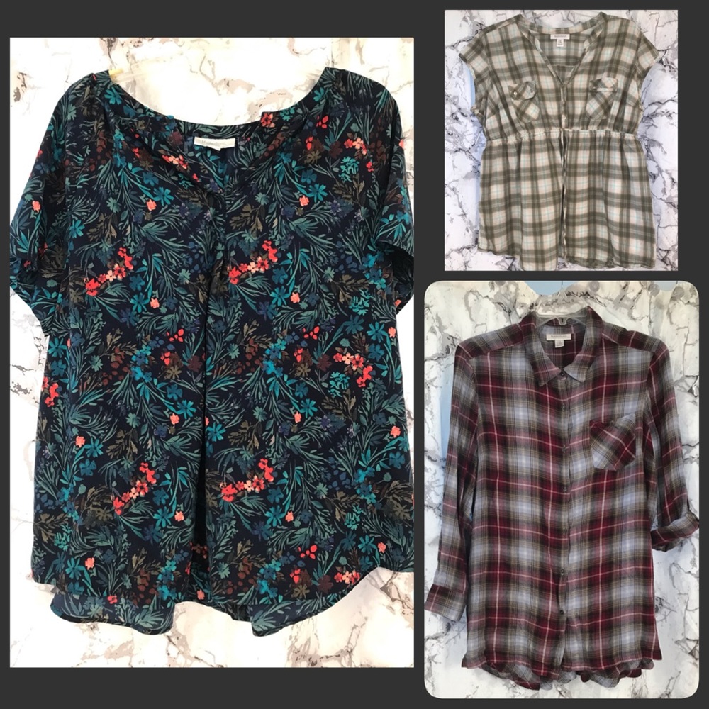 2XL Maternity Tops Lot